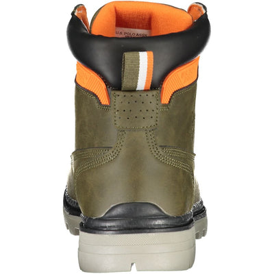 U.S. POLO ASSN. Grüner Polyester-Stiefel