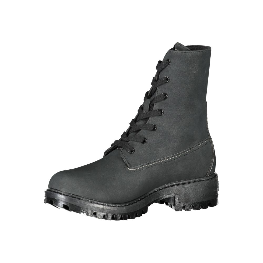 U.S. POLO ASSN. Schwarzer Polyester-Stiefel