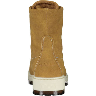 U.S. POLO ASSN. Brauner Polyester-Stiefel
