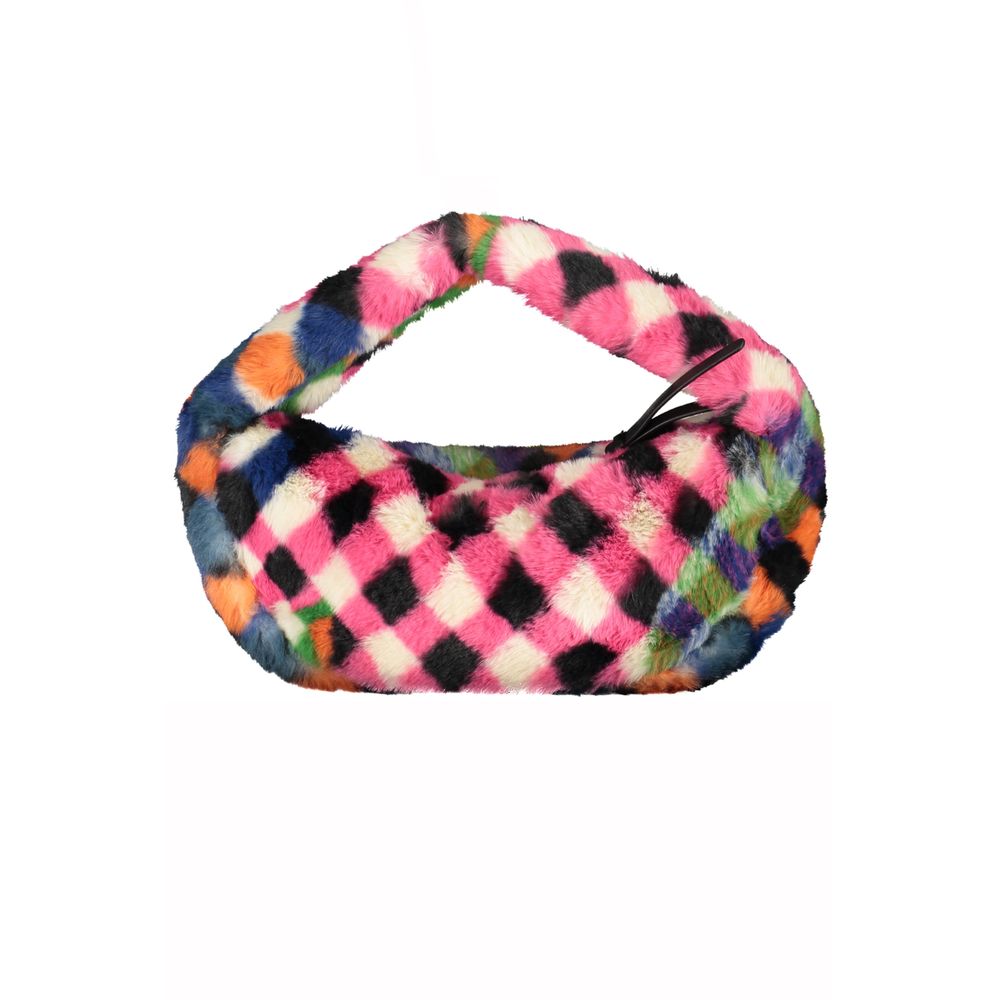 Desigual Schwarze Polyethylen-Handtasche