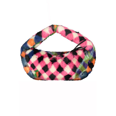 Desigual Schwarze Polyethylen-Handtasche