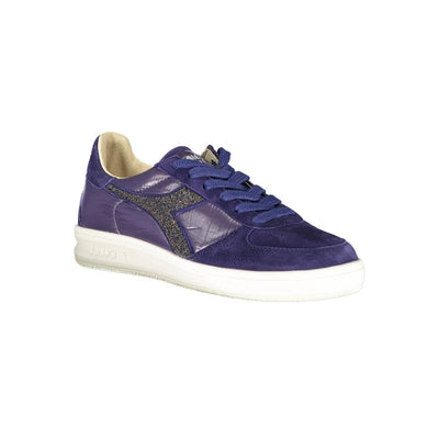 Diadora Sneaker aus blauem Stoff