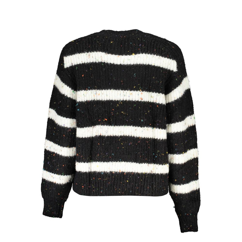 Desigual Schwarzer Polyester-Pullover