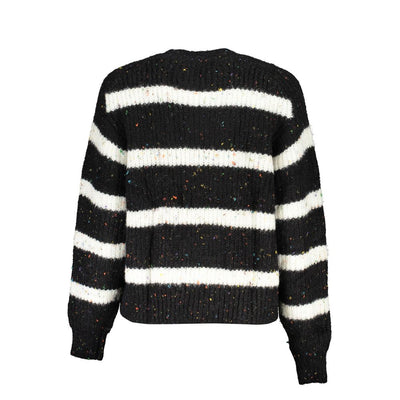Desigual Schwarzer Polyester-Pullover