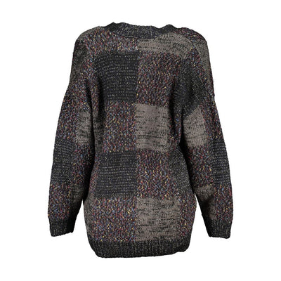 Desigual Schwarzer Polyester-Pullover