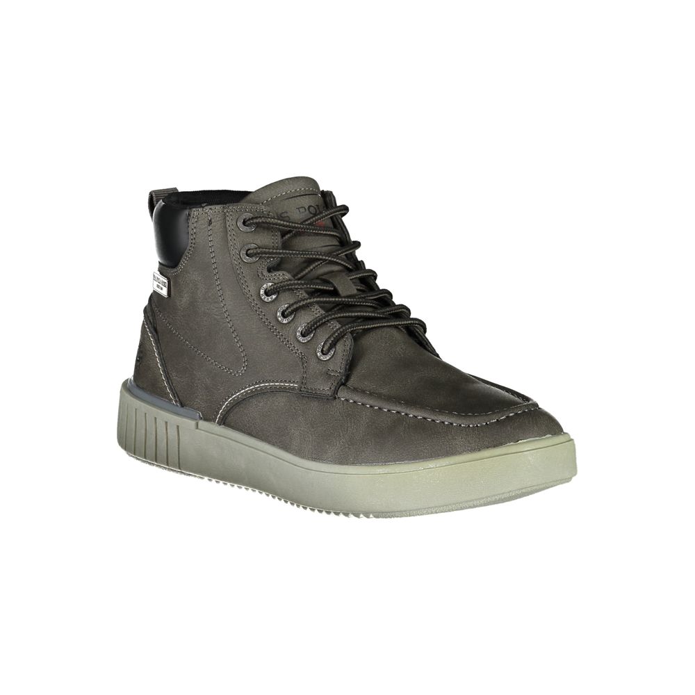 U.S. POLO ASSN. Grauer Polyester-Stiefel