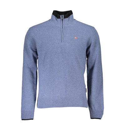 Napapijri Blauer Stoffpullover