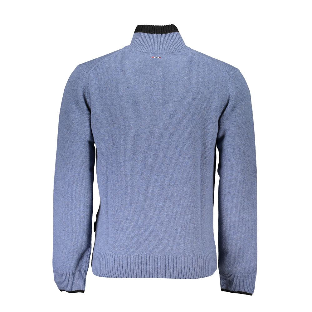 Napapijri Blauer Stoffpullover