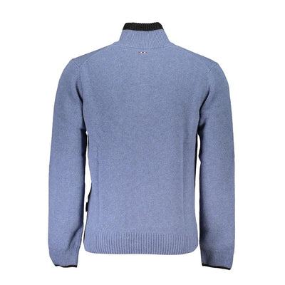 Napapijri Blauer Stoffpullover