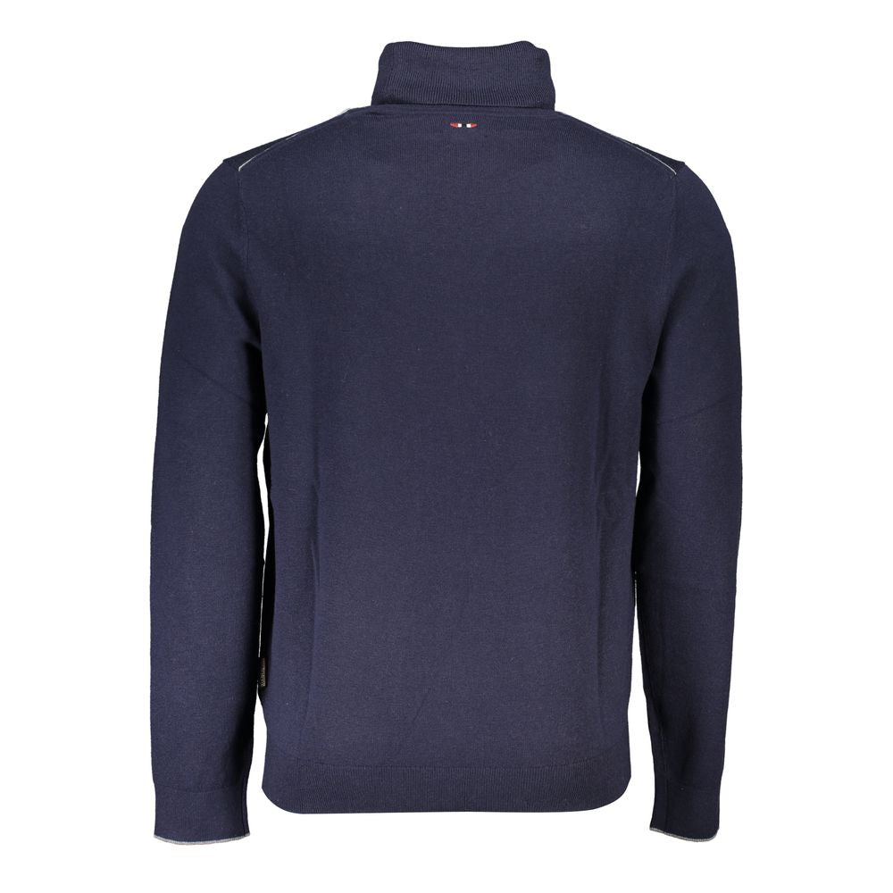Napapijri Blauer Stoffpullover