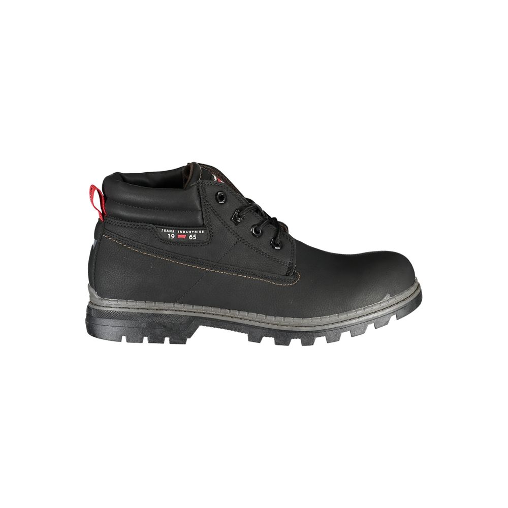 Carrera Schwarzer Polyester-Stiefel