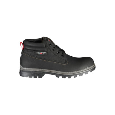 Carrera Schwarzer Polyester-Stiefel