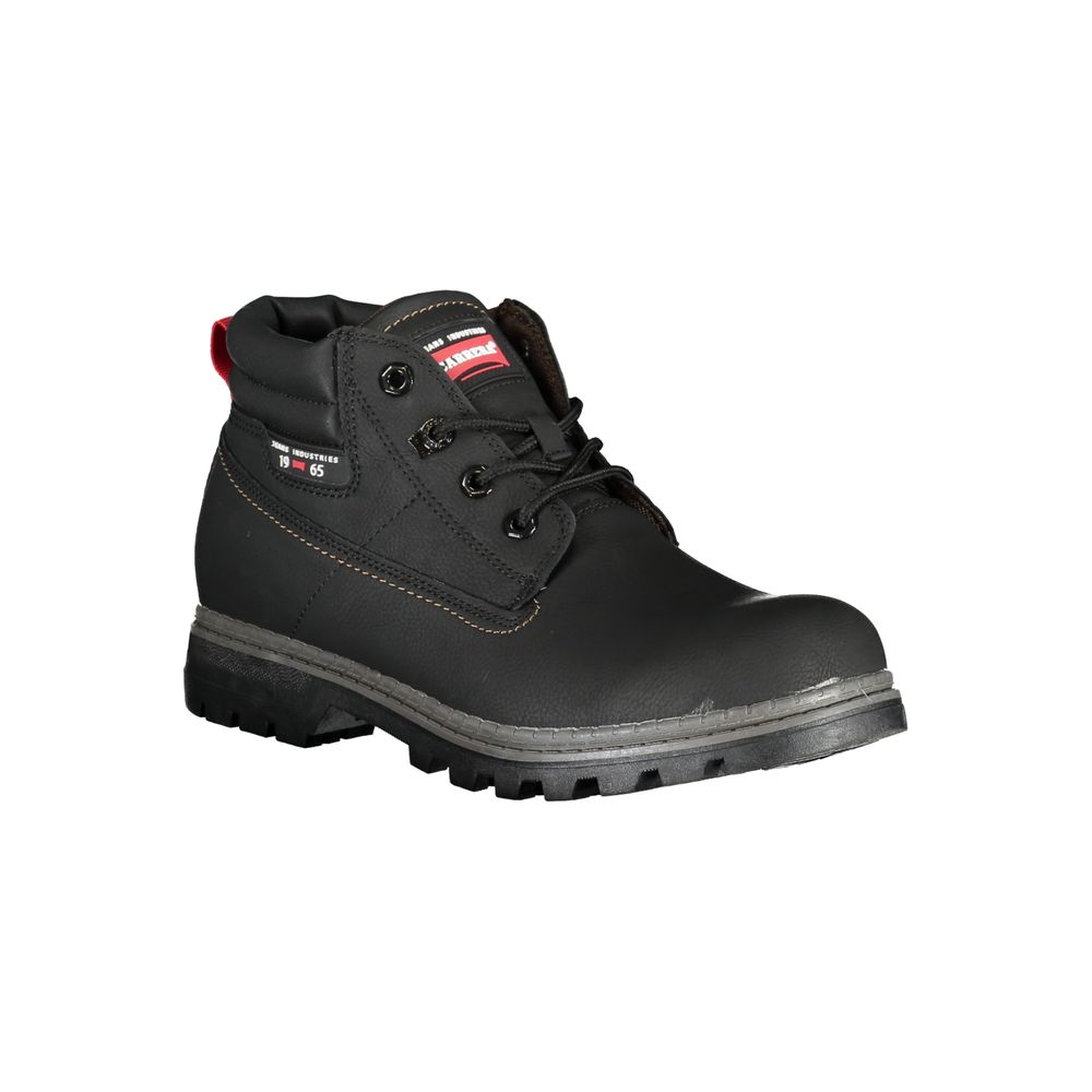 Carrera Schwarzer Polyester-Stiefel