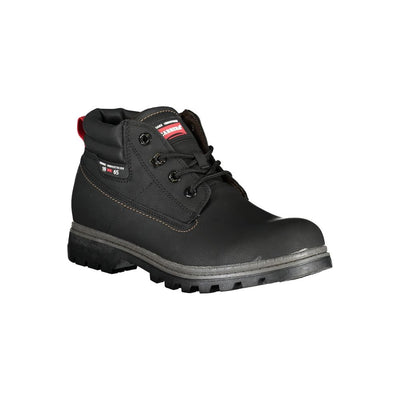 Carrera Schwarzer Polyester-Stiefel