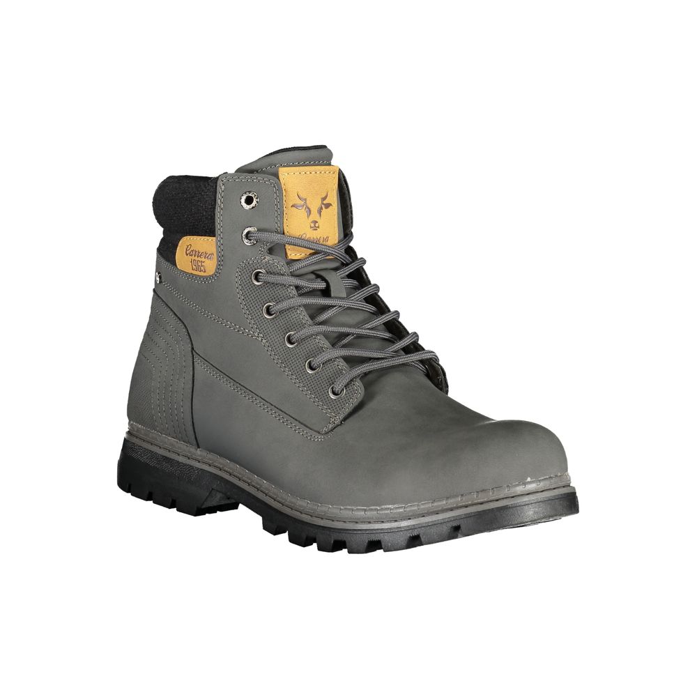 Carrera Grauer Polyester-Stiefel