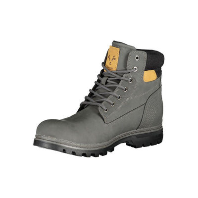 Carrera Grauer Polyester-Stiefel