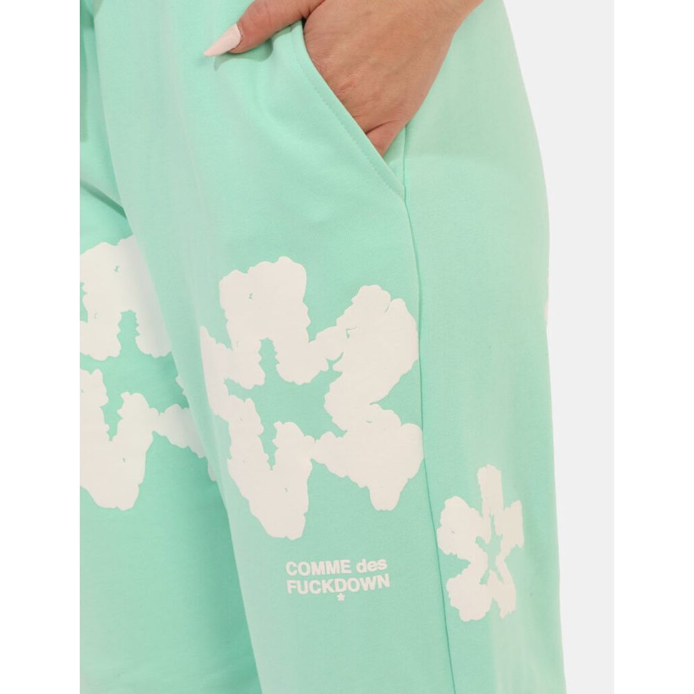 Comme Des Fuckdown Grüne Baumwolljeans &amp