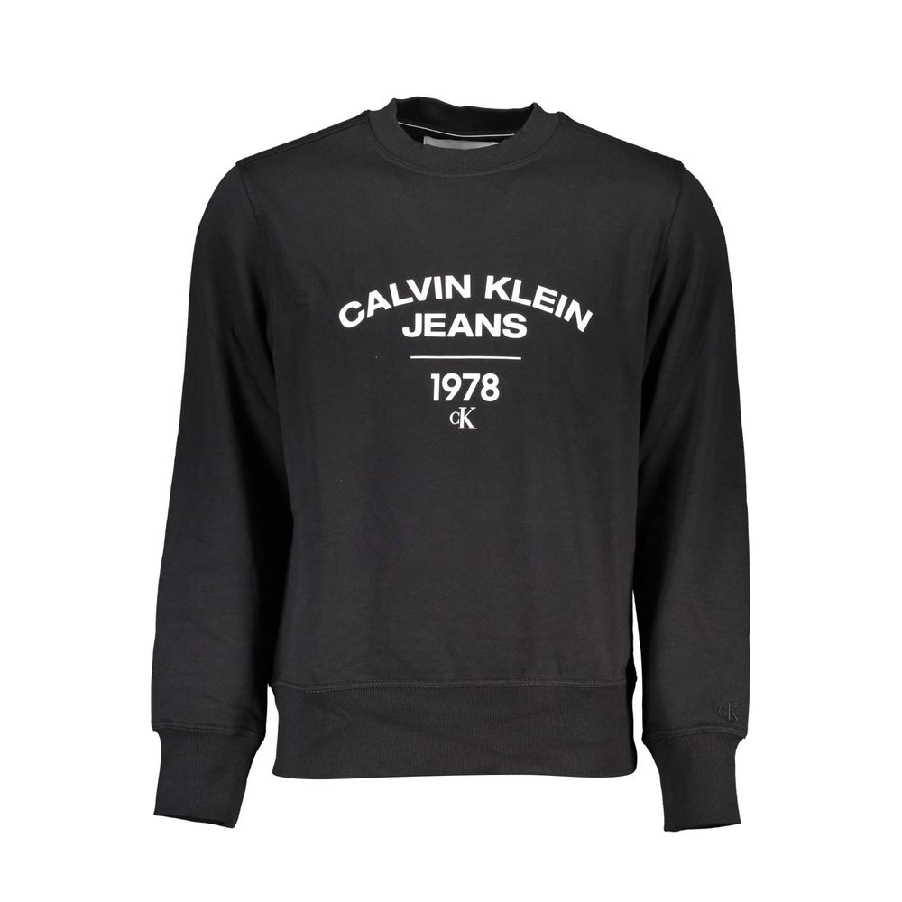 Calvin Klein Schwarzer Baumwollpullover