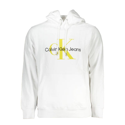 Calvin Klein Weißer Baumwollpullover