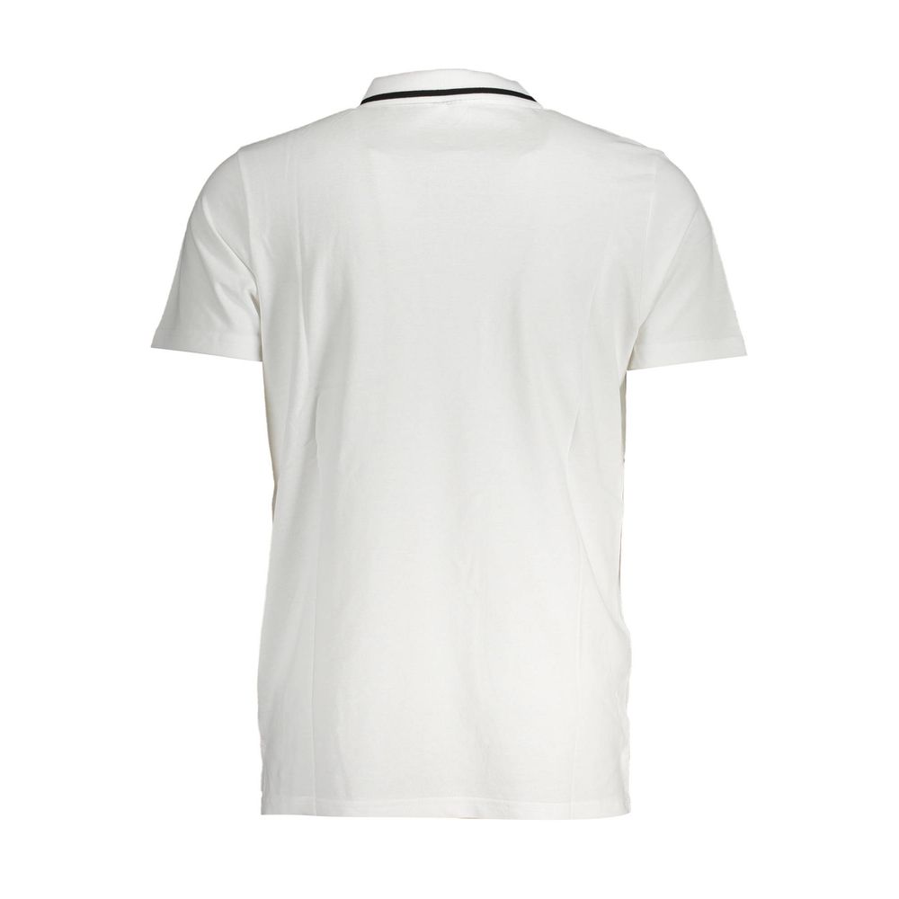 Fila Weißes Baumwoll-Poloshirt