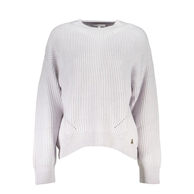 Patrizia Pepe Grauer Stoffpullover