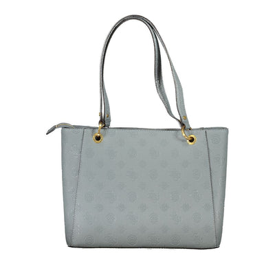 Guess Jeans Blaue Polyethylen-Handtasche