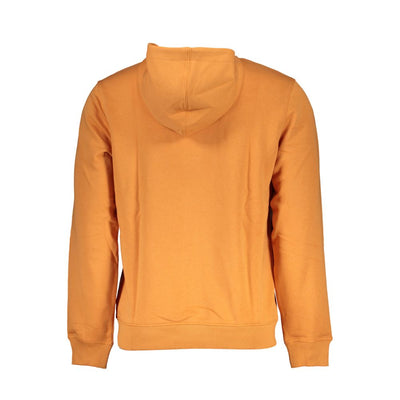 Guess Jeans Orangefarbener Baumwollpullover