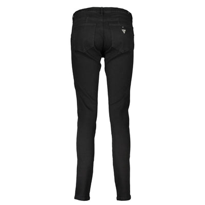Guess Jeans Schwarze Baumwolljeans &amp