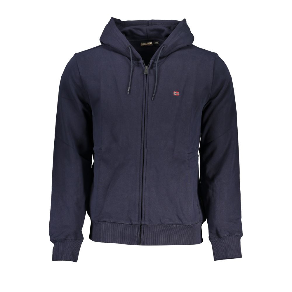 Napapijri Blauer Baumwollpullover