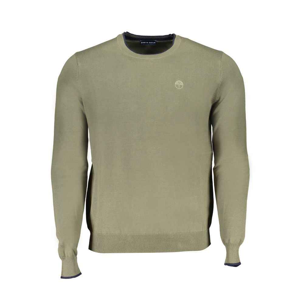 North Sails Grüner Baumwollpullover