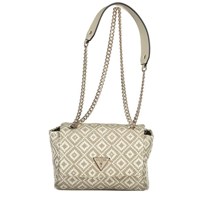 Guess Jeans Graue Polyethylen-Handtasche
