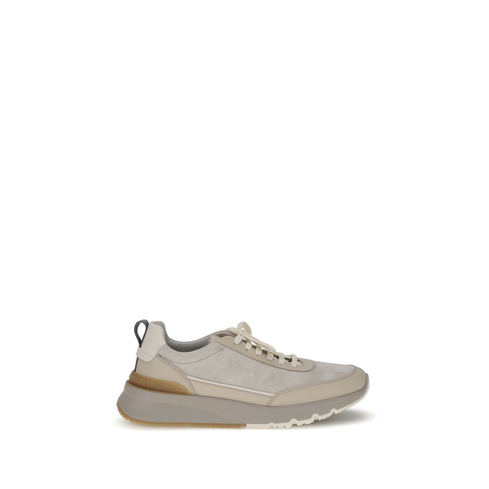 Brunello Cucinelli Turnschuhe aus Leder