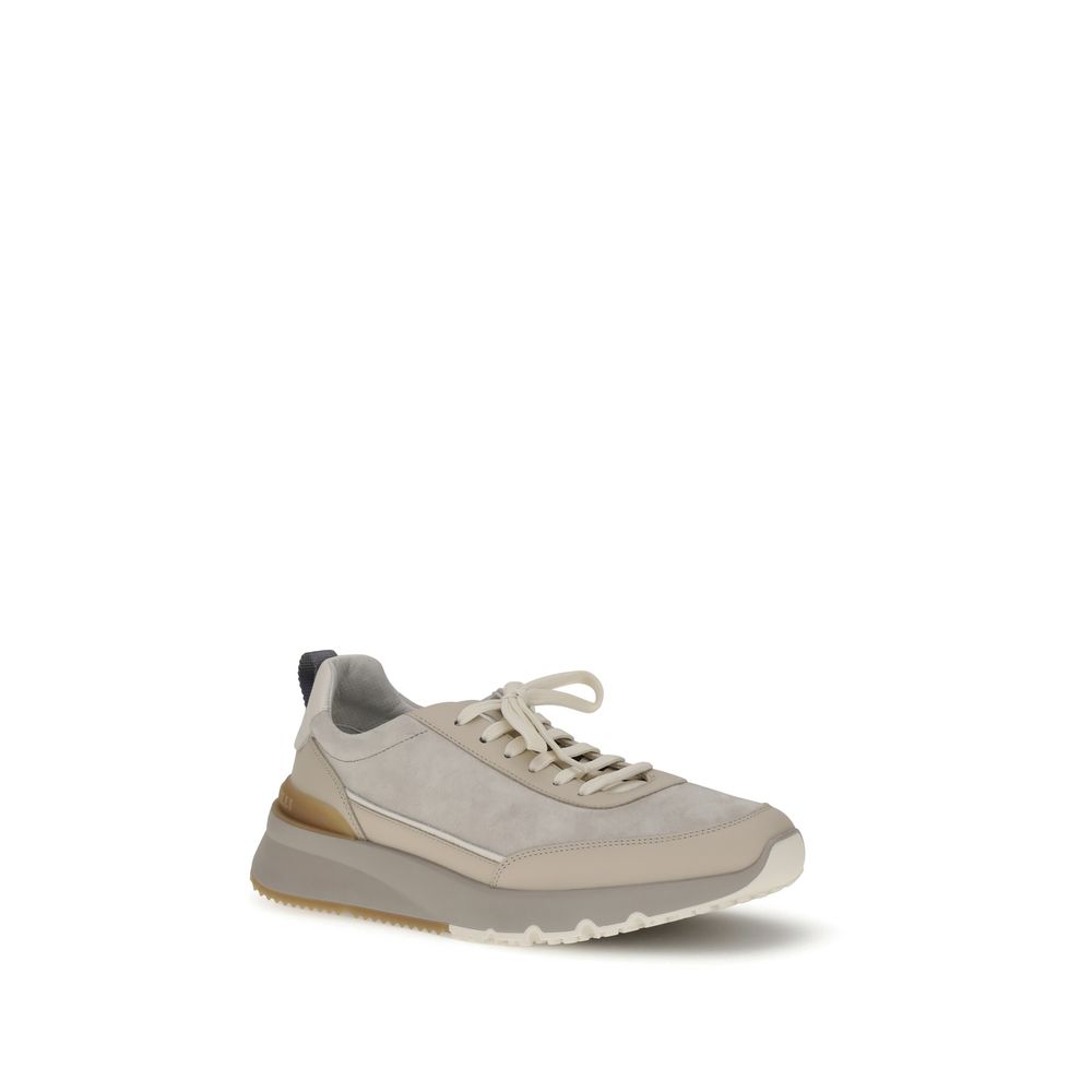 Brunello Cucinelli Turnschuhe aus Leder