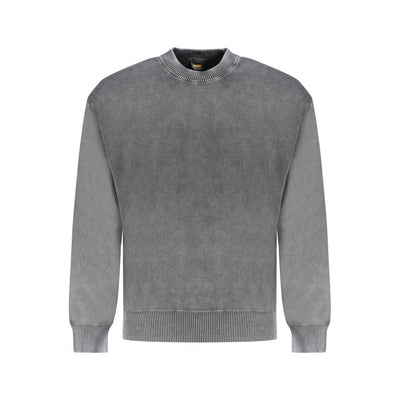 Hugo Boss Schwarzer Baumwollpullover