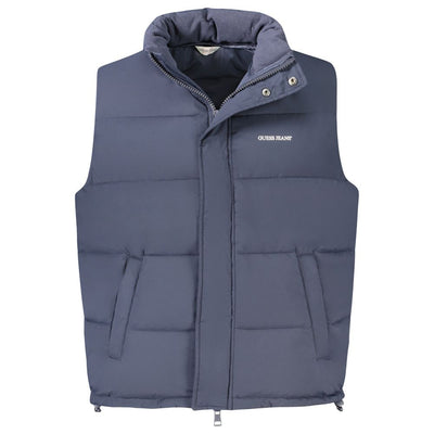 Guess Jeans Blaue Polyester-Jacke