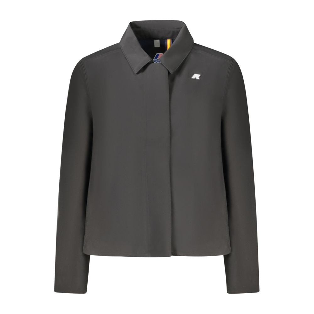 K-WAY Schwarze Polyesterjacken &amp