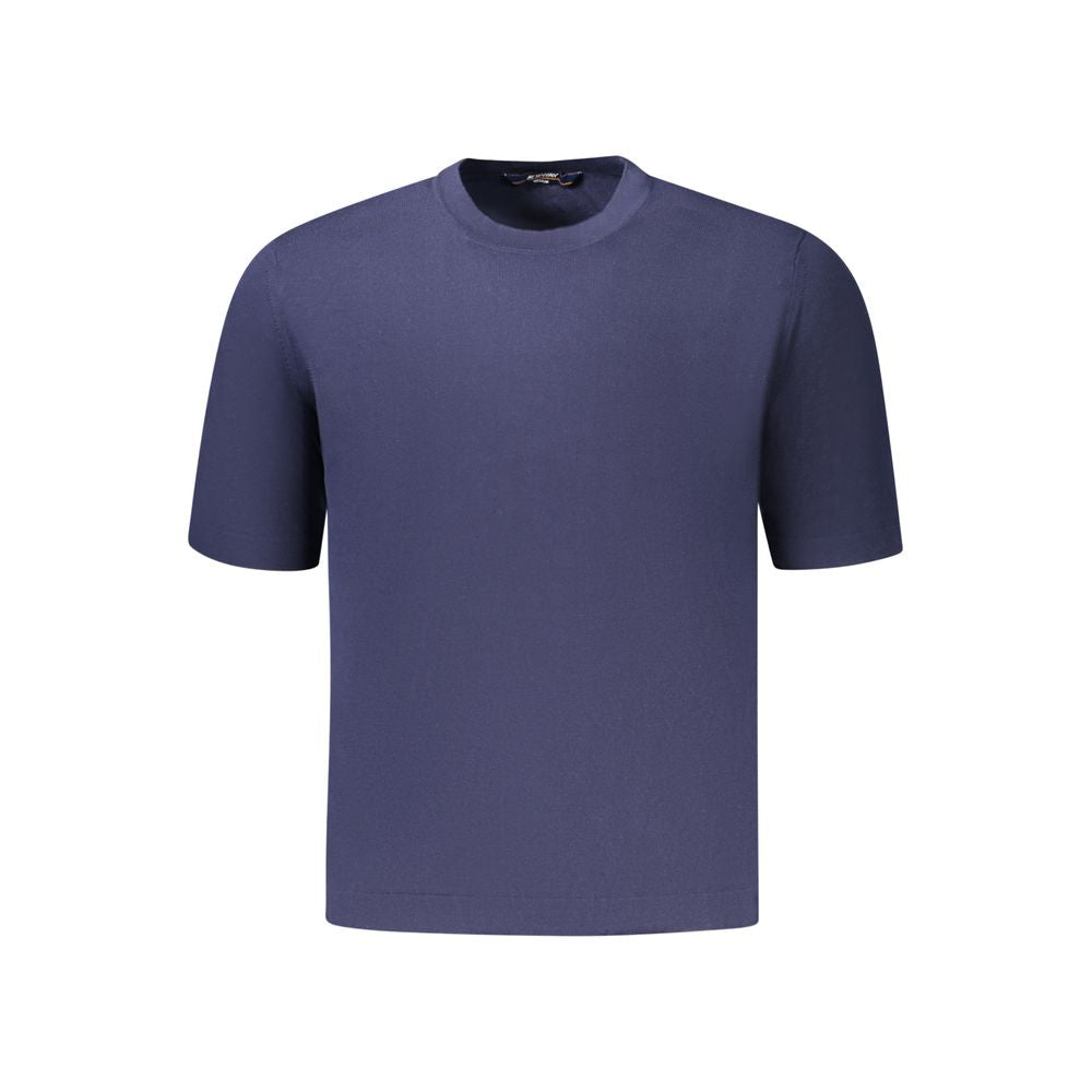 K-WAY Blauer Baumwollpullover