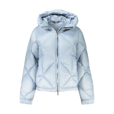 K-WAY Blaue Polyesterjacken &amp
