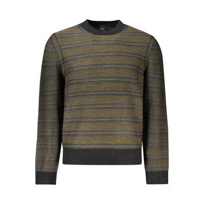 Hugo Boss Schwarzer Wollpullover
