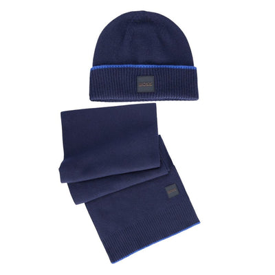 Hugo Boss Blaue Wollmützen &amp