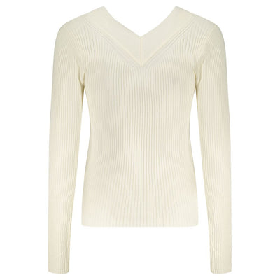 Guess Jeans Weißer Viskose-Pullover