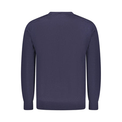 Guess Jeans Blauer Pullover aus Wolle