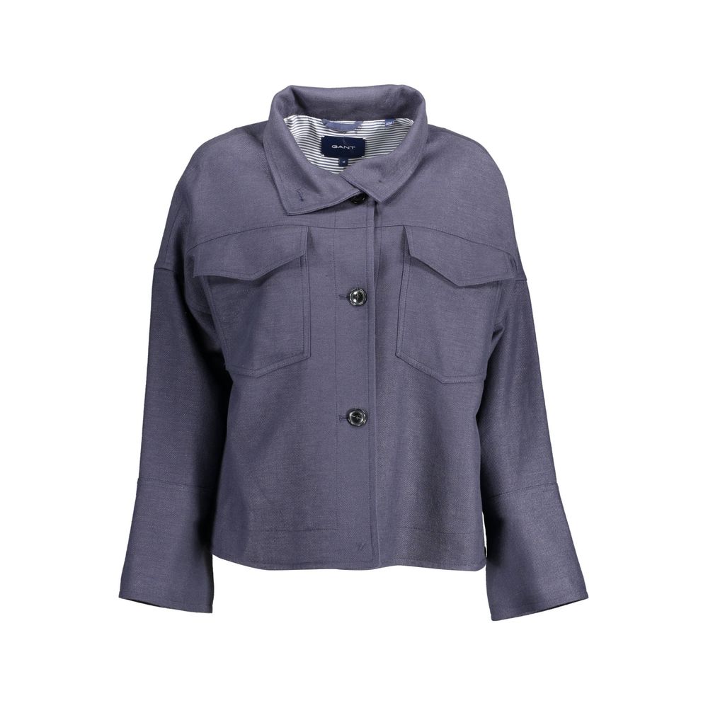 Gant Blaue Baumwolljacken &amp