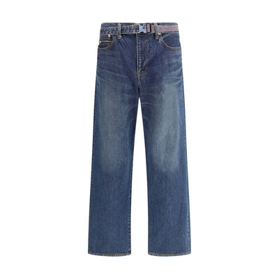 Sacai Denim-Hosen