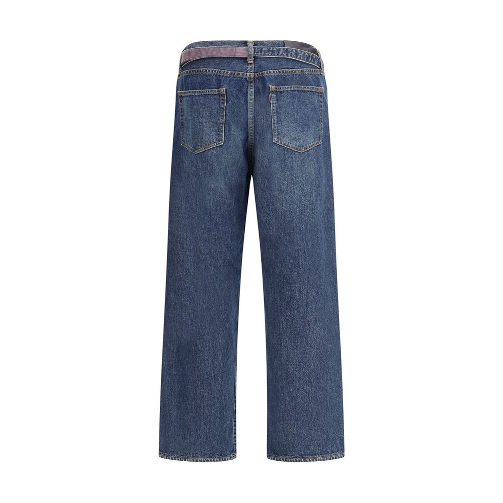 Sacai Denim-Hosen