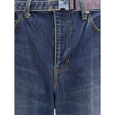 Sacai Denim-Hosen
