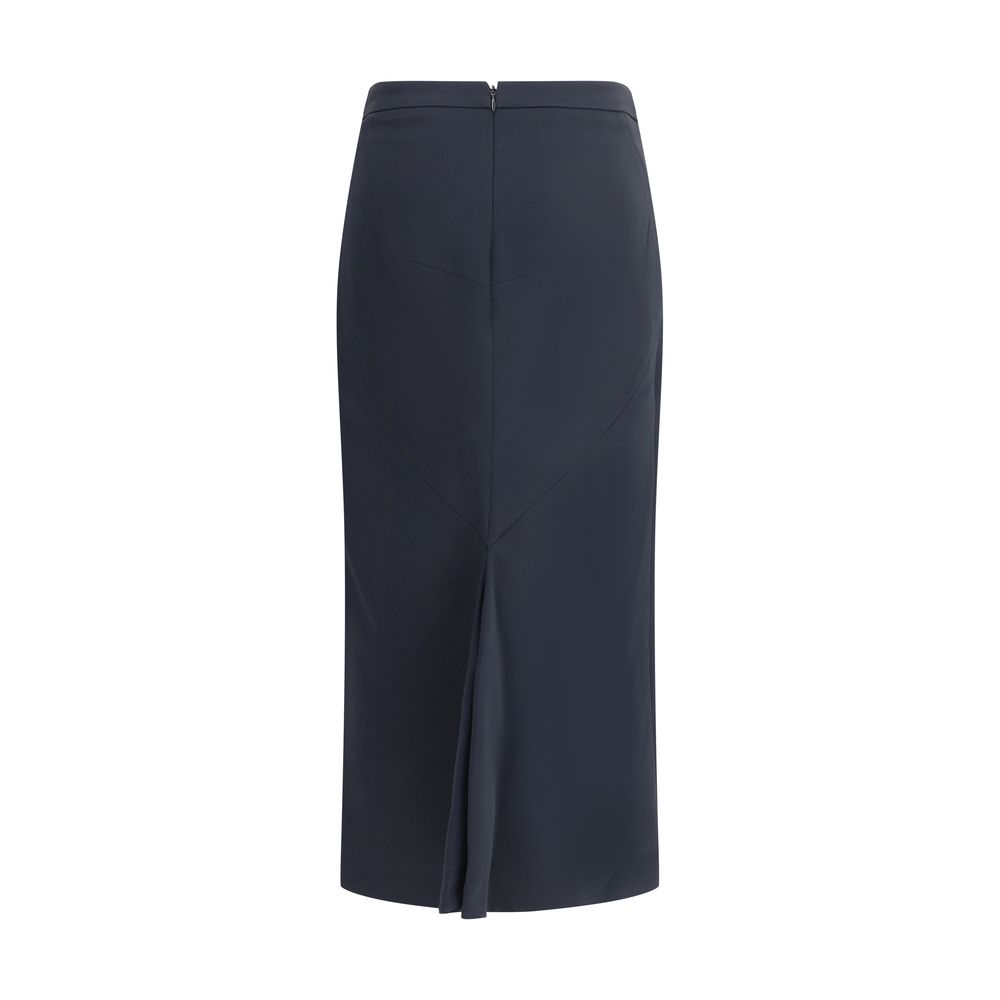Givenchy Midirock mit Plissee-Detail