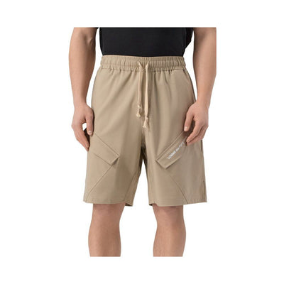 Comme Des Fuckdown Beigefarbene Baumwollshorts