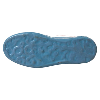 Dolce & Gabbana Blau Weiß Bedruckte Portofino Melt Sneakers