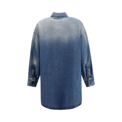 Prada Hemdjacke aus Denim